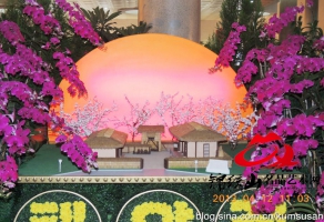 锦绣山名品艺术网作为嘉宾特邀参与并庆祝朝鲜太阳节